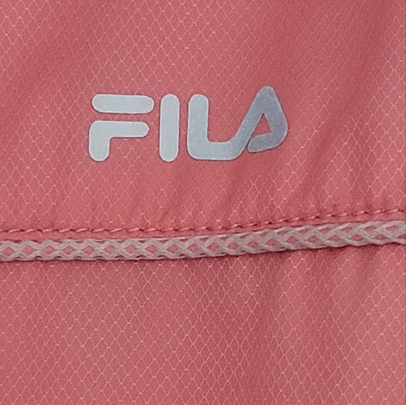 Plus Size 44 Fila Full Zip Windbreaker - Picture 3 of 11